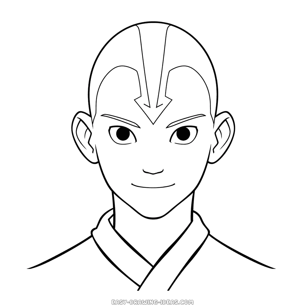Avatar The Last Airbender easy drawing | Easy Drawing Ideas